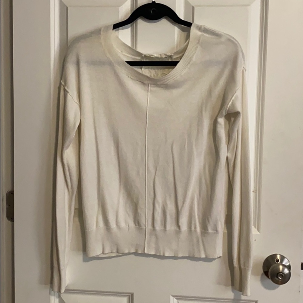 White sweater